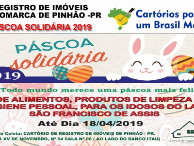 Páscoa Solidária 2019