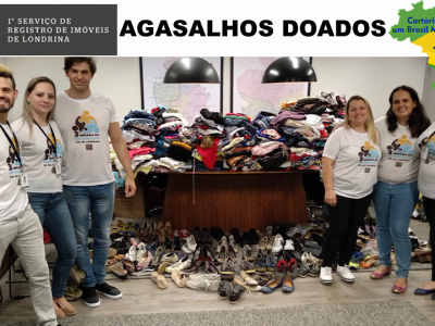 Campanha do Agasalho 2019 - 1° RI Londrina